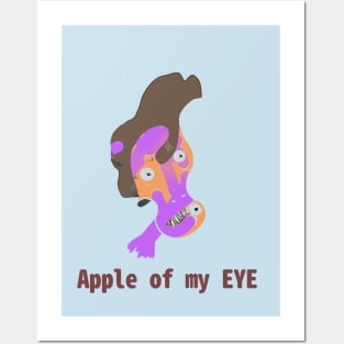 Zombie's Apple is someone's else eye Posters and Art